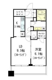 アトラスタワー西新宿 7階 間取り図