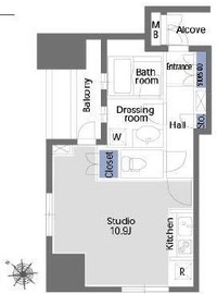 グランドメゾン九段南 9階 間取り図