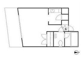 パークフロント西新宿 702 間取り図