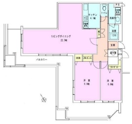 茅場町タワーレジデンス 1706 間取り図