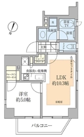 渋谷フィモード 502 間取り図