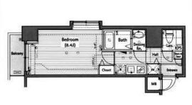 グランド・ガーラ西麻布 7階 間取り図