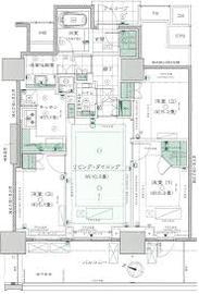 小石川ザ・レジデンスイーストスクエア 9階 間取り図
