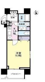 ガーラプレイス新宿御苑 1008 間取り図