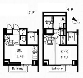 代々木の杜 306 間取り図