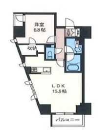 プライムメゾン市谷山伏町 904 間取り図