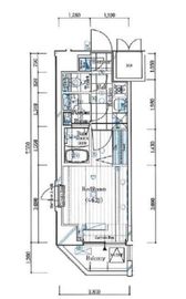 ガリシア品川 9階 間取り図