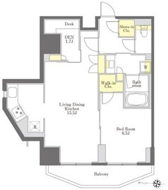 プライムメゾン市谷山伏町 905 間取り図