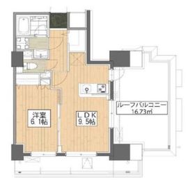 清澄白河レジデンス弐番館 1001 間取り図