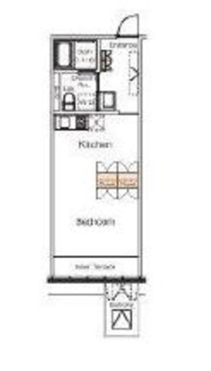 アイリブフォレスト 802 間取り図