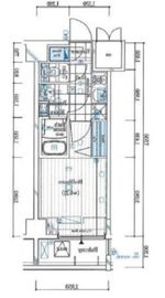 ガリシア品川 7階 間取り図