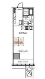 アイリブフォレスト 204 間取り図