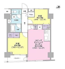 パートナーシップアパートメント 1003 間取り図