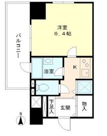 アルシオン芝浦 3階 間取り図