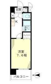 イーストコート芝 402 間取り図