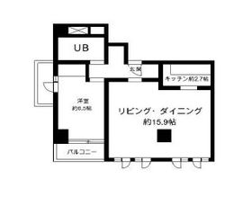 ヒルクレスト代官山 301 間取り図