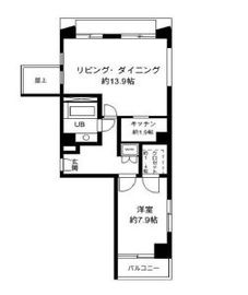 ヒルクレスト代官山 402 間取り図