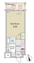 アルプエンテ大手町 302 間取り図