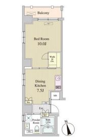 アルプエンテ大手町 701 間取り図