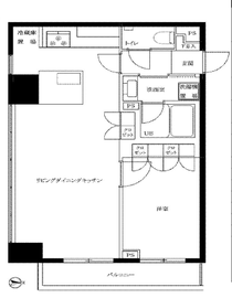 パリオ・アクティフ 13階 間取り図