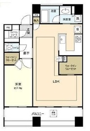 アスコットパーク日本橋コモド 11階 間取り図