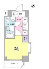 プラース千代田富士見 707 間取り図