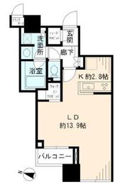 大崎ウエストシティタワーズ イースト 5階 間取り図