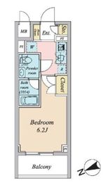 プライマル大森 504 間取り図