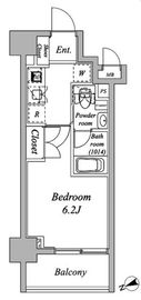 プライマル大森 208 間取り図