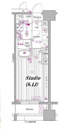 ガーラ・プレシャス東麻布 4階 間取り図