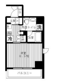 セリーズ門前仲町 407 間取り図