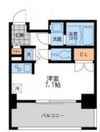 プライマル三軒茶屋 401 間取り図