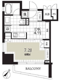 CONOE三番町 8階 間取り図