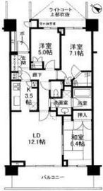 二子玉川ライズタワー 4階 間取り図