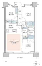 クリオ両国 2階 間取り図