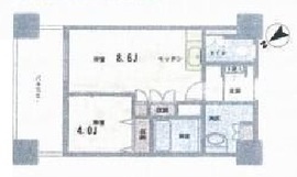 HF西新宿レジデンスウエスト 903 間取り図