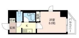 エスティメゾン麻布十番 505 間取り図