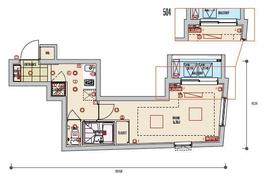 ビバリーホームズ五反田 504 間取り図