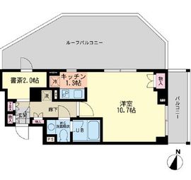 エスティメゾン哲学堂 802 間取り図