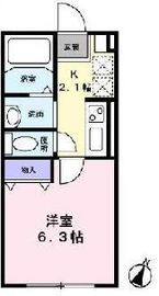 クレール白金台 1階 間取り図