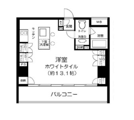 セルフィスタ渋谷 8階 間取り図