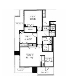 リガーレ日本橋人形町 7階 間取り図