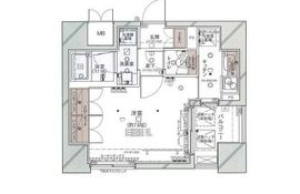 コンシェリア麻布十番 7階 間取り図