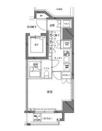 セジョリ西麻布 10階 間取り図