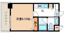 レジディア新川 207 間取り図