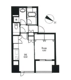 レフィール日本橋本町 3階 間取り図