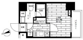 ステージグランデ東池袋駅前 2階 間取り図