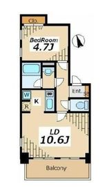 グラース 401 間取り図