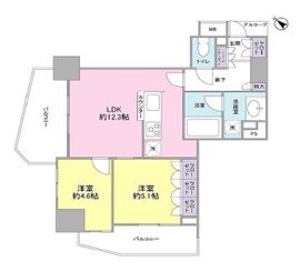 LaSante五反田 1103 間取り図