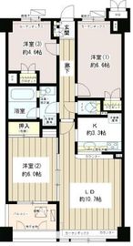 クラッサ初台 902 間取り図